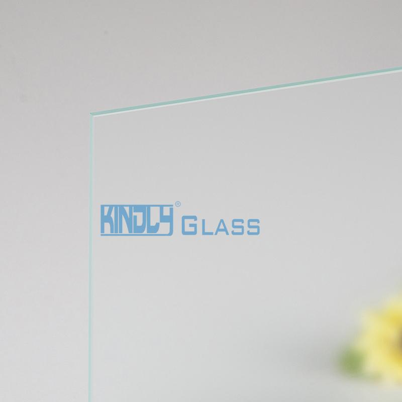 Anti-Glare Acid Etched Float Clear Glass VT55 without Fingerprint 